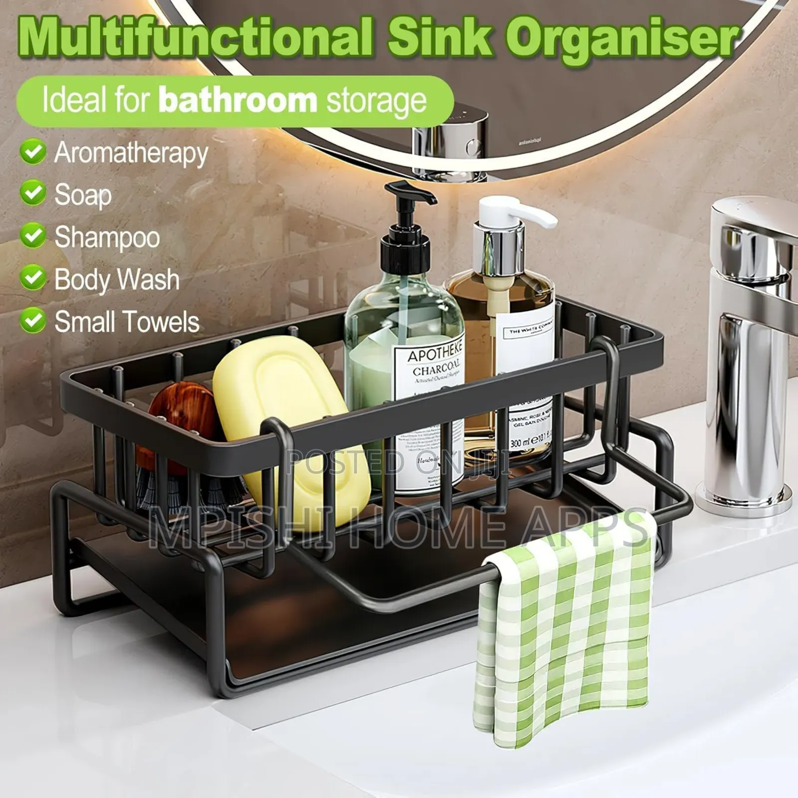 Multifunctional Sink Organizer