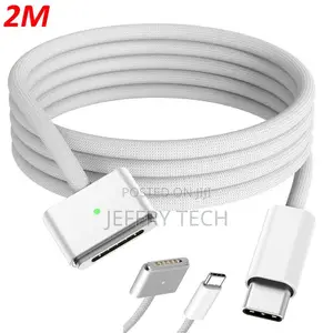 Usb-C Type C to Magsafe 3 Cable - 2m Nylon Braided With Led Indicator