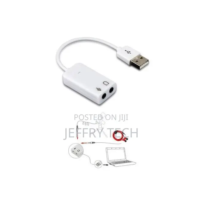 Usb External Sound Card Adapter