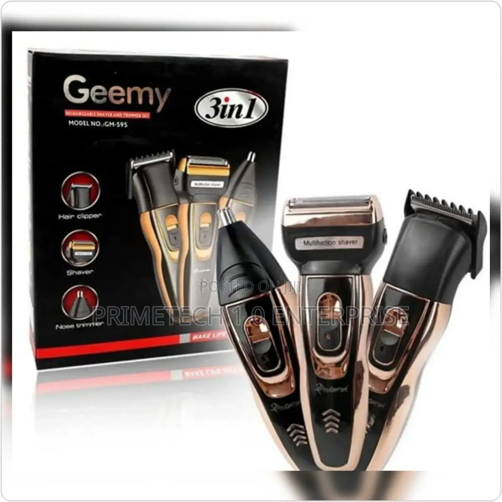 3 in 1 Smoother Geemy Shaver