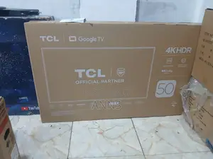 TCL 50 Inches Smart Android Google Tv Available.