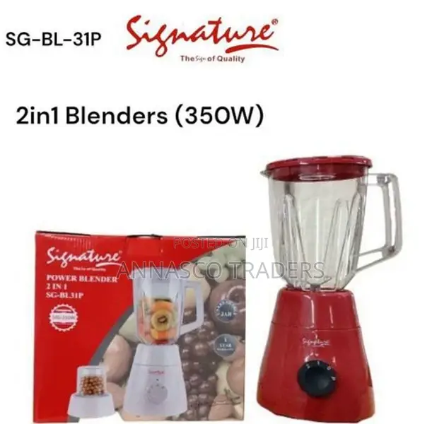 Signature 2in1 350w Durable Blender