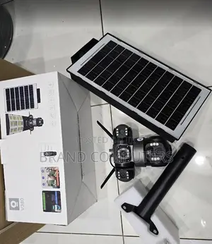 Solar Flood Light Street Light Solar 4g Triple Camera
