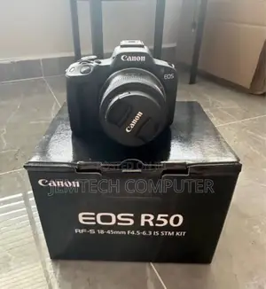 Canon Eos R50 Mirrorless Camera With 18-45mm(Black)