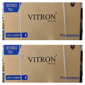 Vitron 43 Inches Smart Android Frameless Tv