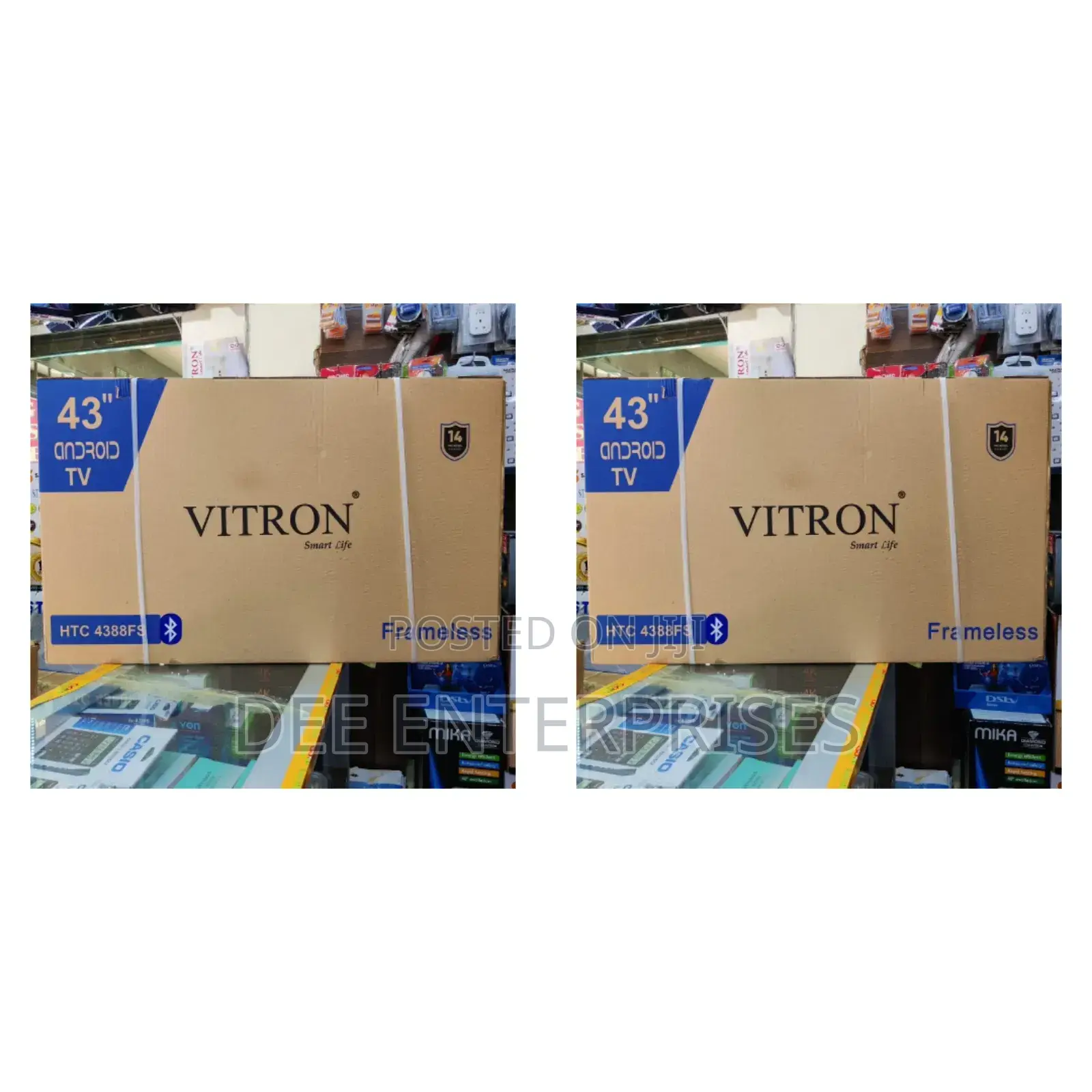 Vitron 43 Inches Smart Android Frameless Tv
