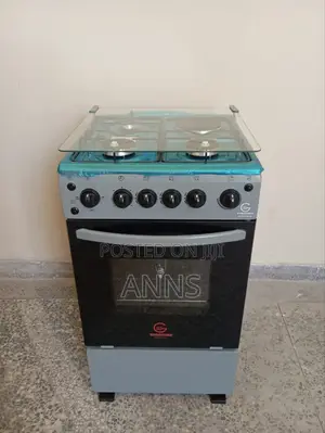 Eurochef Free Standing 3 Gas Burner +1 Electric Plate Oven Is Electric