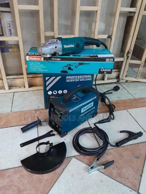 New Makita Welding 500 A And Grinder 2100 Watts Set