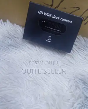 Smart Clock Camera, Wireless Camera Night Vision, Motion Detection