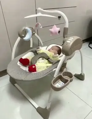 Electric Swing Baby Cradle
