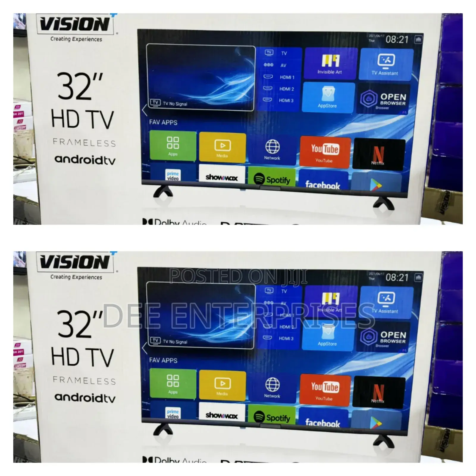 32 Inches Android Vision Plus Tv