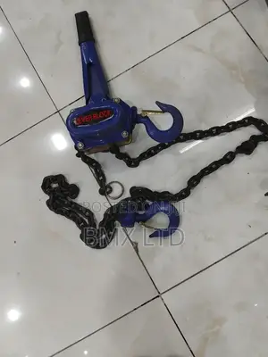 Reliable Ratchet Lever Chain Hoist With Forged Steel Safety Hooks