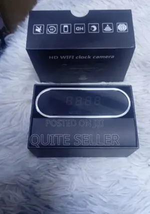 New Full Hd Camera Clock Wireless Security Surveillance -Night Vision