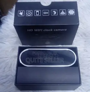 Brand Wireless Wifi Hd Camera Clock With Smart and Clear Image