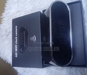 1080p Clock Nanny Camera Wireless With 140° Wide Angle Lens Wireless