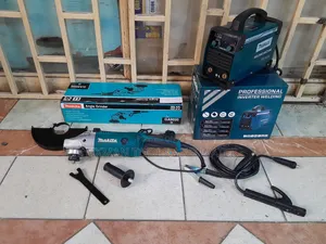 Powerful Makita Welding Machine 500a And Angle Grinder 2100w 9 Inches