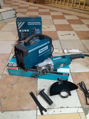High Current Makita Welding Machine 500a With Angle Grinder 2100 Watts