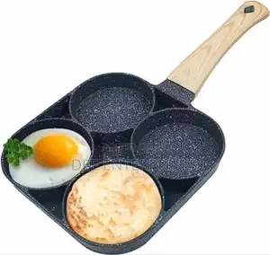 Heavy Granite Non~Stick 3 Slot or 4 Slot Pan Cake /Egg Pan