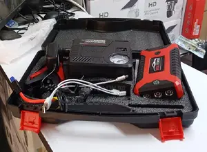 12v Jam Starter With Air Compressor Portable