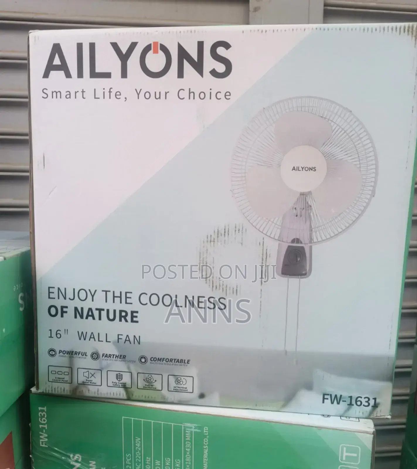 Ailyons 16 Inches Wall Fan Available.