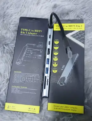 New Type-C to HDTV 8-in-1 Adapter Allows Seamless Connection to HDTVS