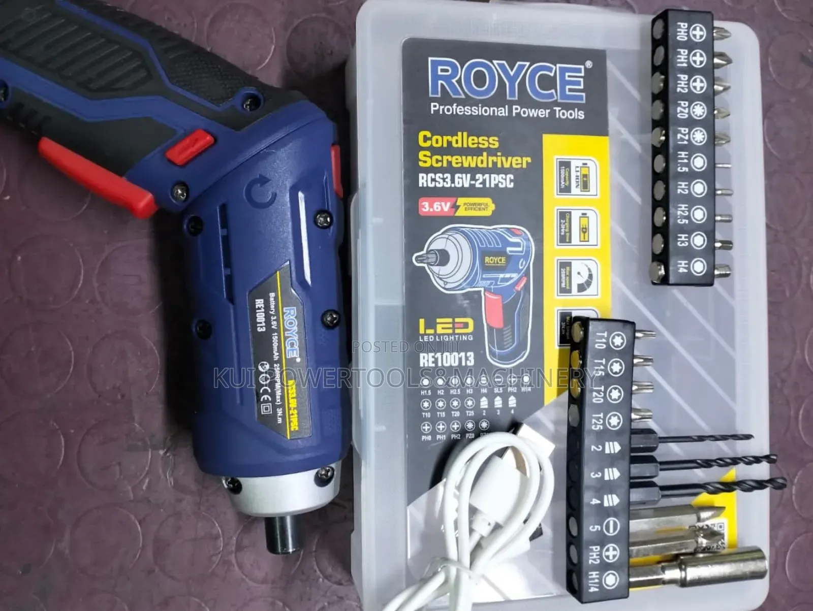 Royce Cordless Screwdriver / Screwdriver
