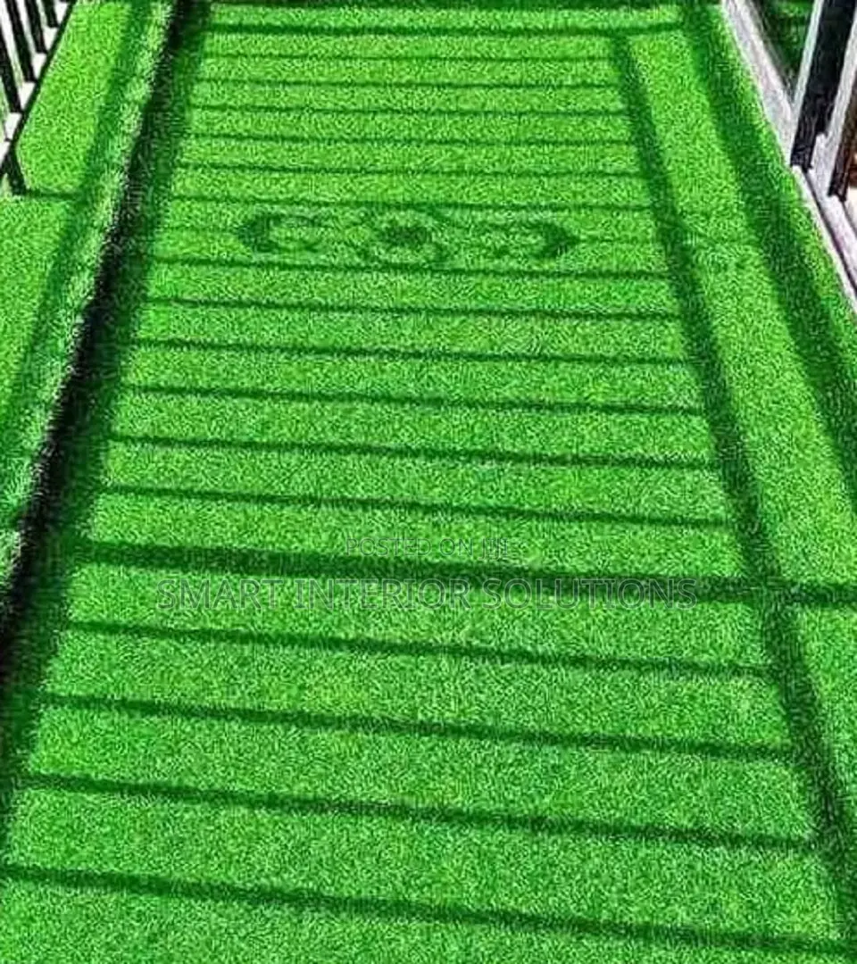 Green Modern Artificial Grass Carpets – Tsavo Road