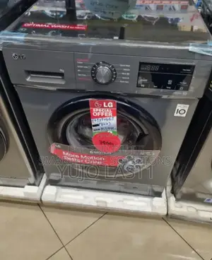 With 10year Warranty Lg 8kgs Front Load Wash and Spin Washing Machine