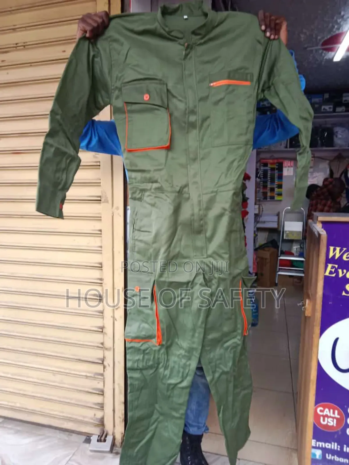 Green-Styles Available Coveralls