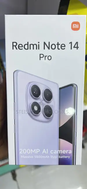 New Xiaomi Redmi Note 14 Pro 256 GB Purple