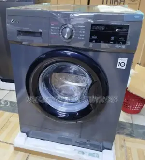 Colour Grey- 11kgs Lg Front Load Washing Machine. Wash and Spin