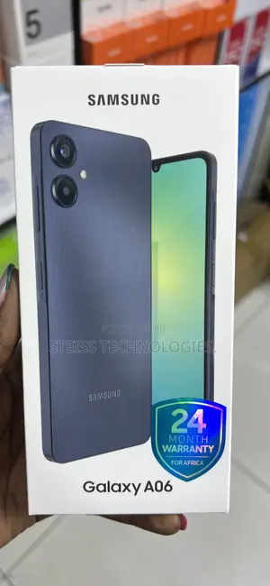 New Samsung Galaxy A06 128 GB Black