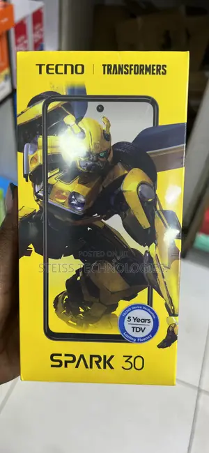 New Tecno Spark 30 128 GB Black