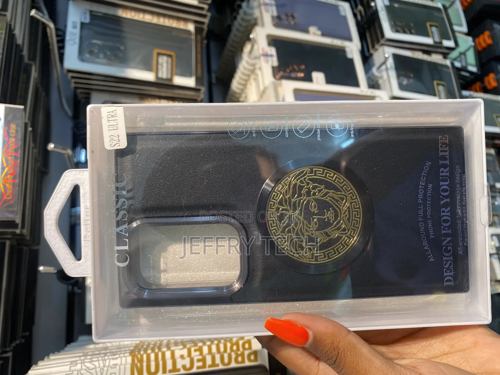 Blacse Versace Samsung Galaxy S21
