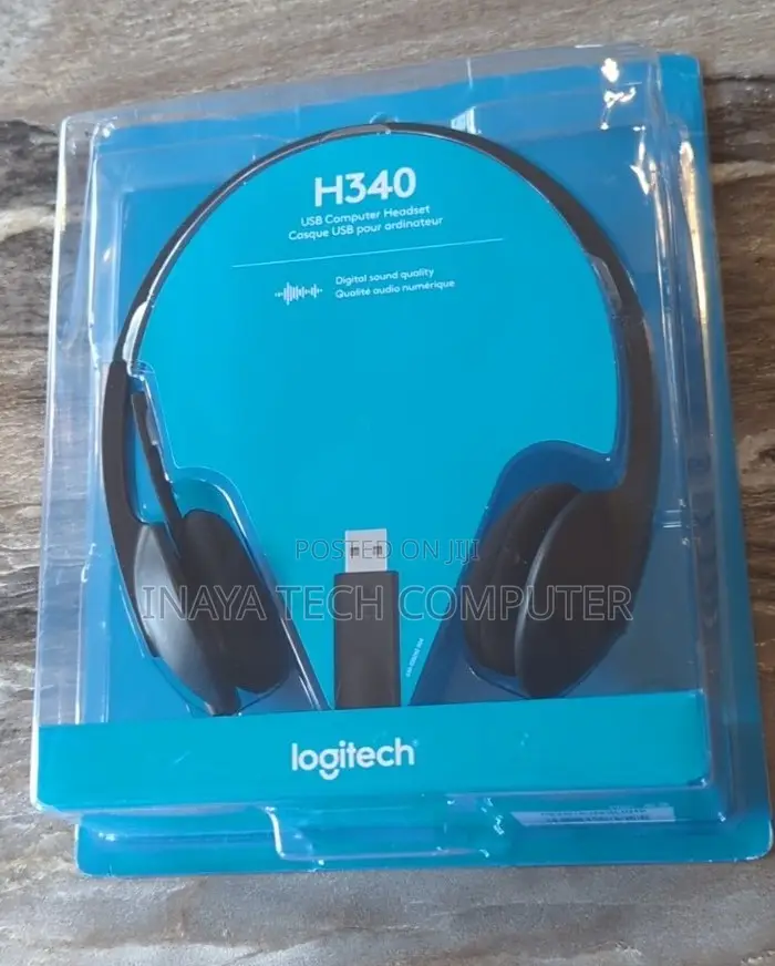 Logitech H340 Usb Pc Headset With Noise-Cancelling Mic