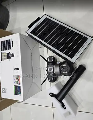 Streetlight 4g Solar Triple Lens PTZ Camera 180w