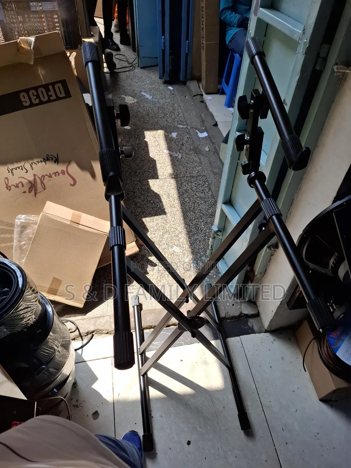 Soundking Df036 Double Keyboard Stand
