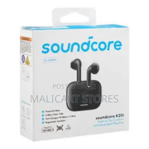 Anker Soundcore K20i Semi-in-Ear Wireless Bluetooth Earbuds