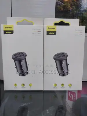 Baseus Grain Car Charger 2 X Usb-a 3.1a