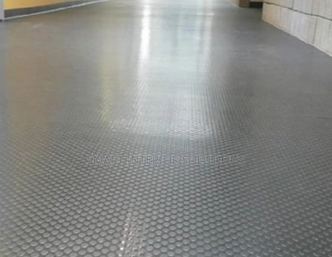 Grey Quality Coin Carpet