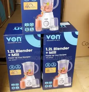 Restocked Von 1.2l With Warranty Blender
