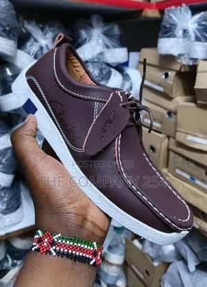 Quality Leather Flat Sole Casual Men Clarks Shoes