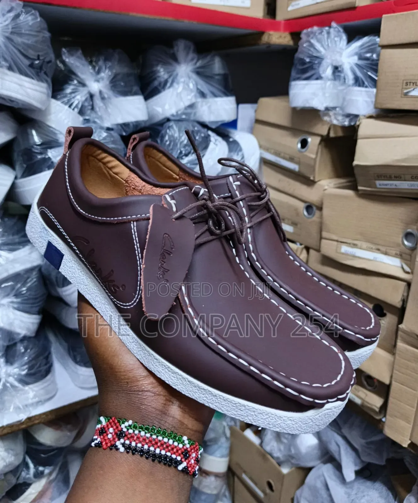Quality Leather Flat Sole Casual Men Clarks Shoes