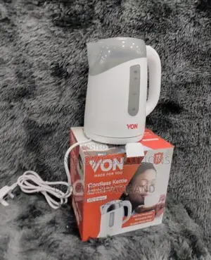 Colour White- Von 1.7l Electric Kettle