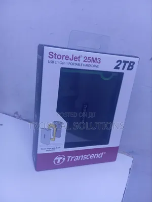Transcend Portable Harddrive Available 2tb Hdd