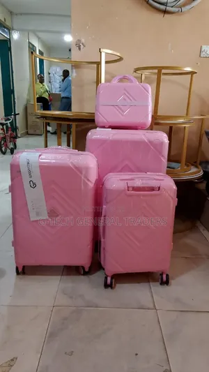 Luxurious Heavy Duty 4in1 Size 2 Rubber Suitcase