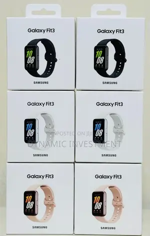Samsung Galaxy Fit 3 [2024] Bluetooth Smart Watch Amoled-Silver