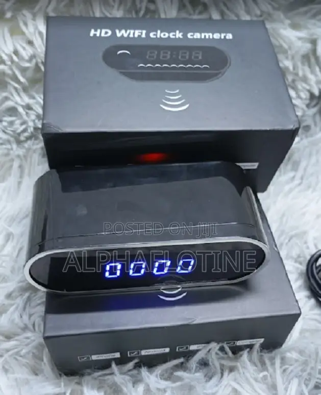 1080p Hd Mini Clock Camera