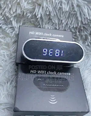 Affordable Security Wireless Digital Clock Camera