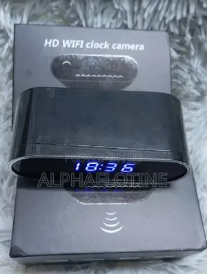 Motion Detectiontable Clock Wifi Camera
